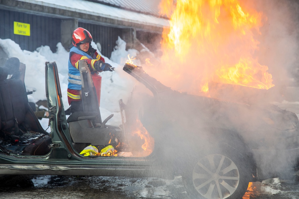 Mass Casualty Exercise in Tromsø Norway during Nordic Response 24