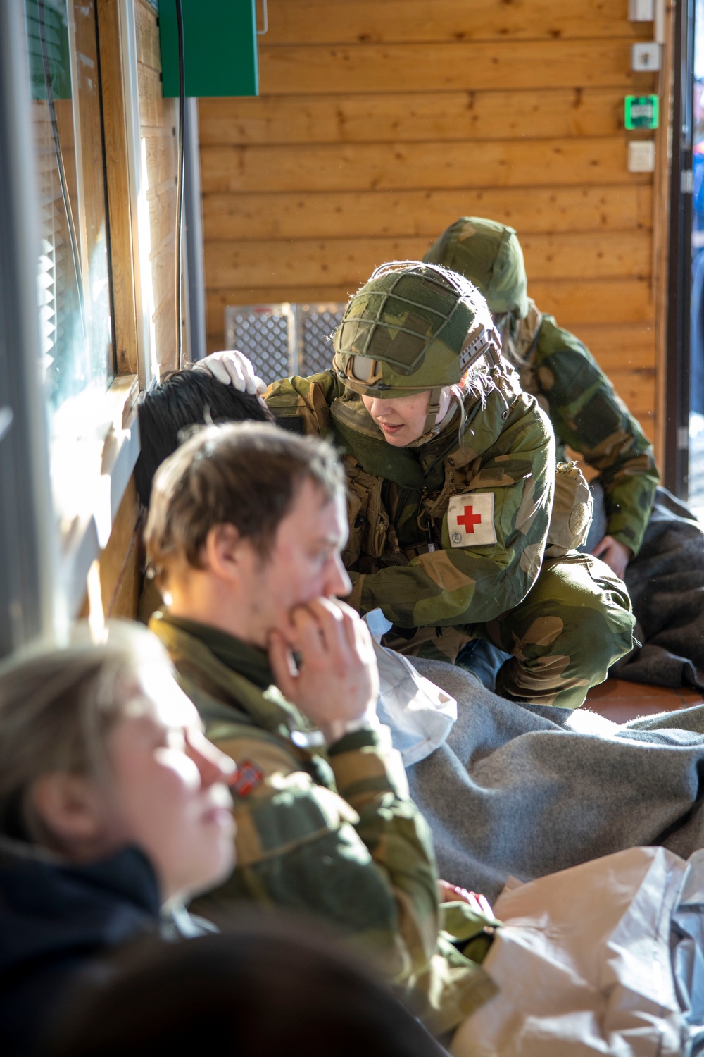 Mass Casualty Exercise in Tromsø Norway during Nordic Response 24