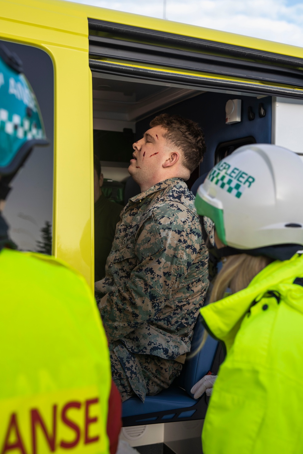 Mass Casualty Exercise in Tromsø Norway during Nordic Response 24