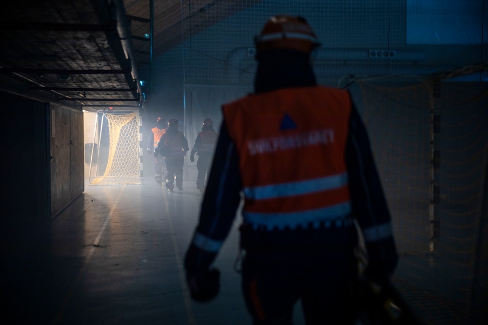 Mass Casualty Exercise in Tromsø Norway during Nordic Response 24