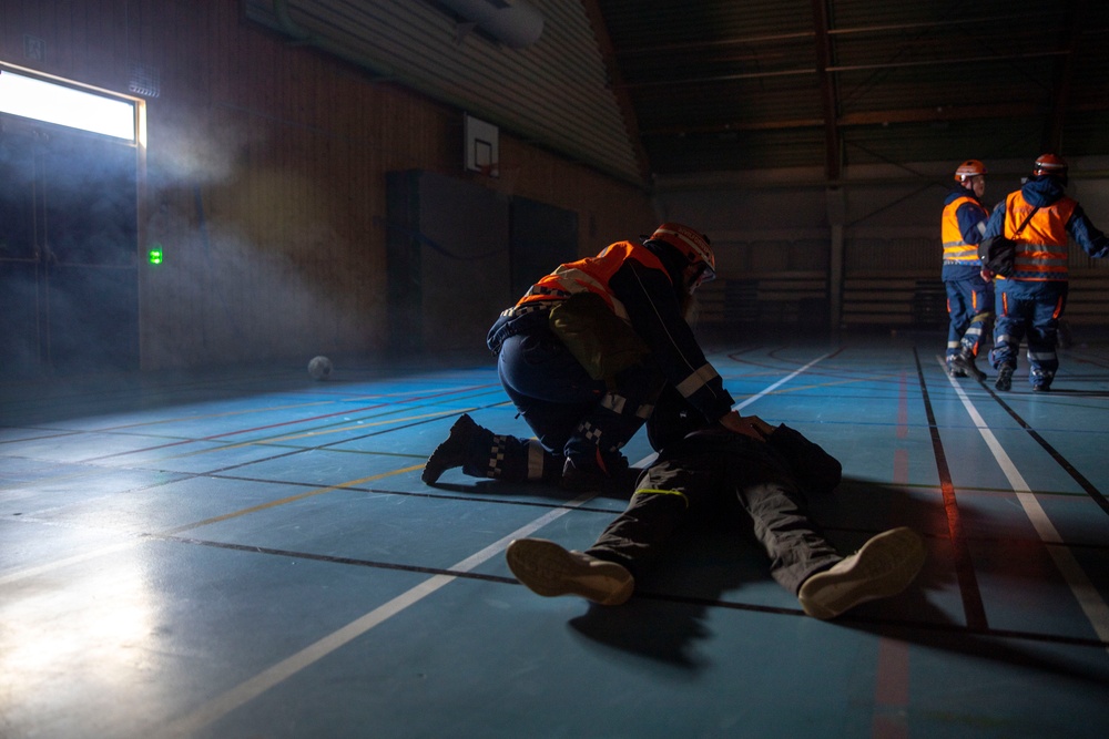 Mass Casualty Exercise in Tromsø Norway during Nordic Response 24