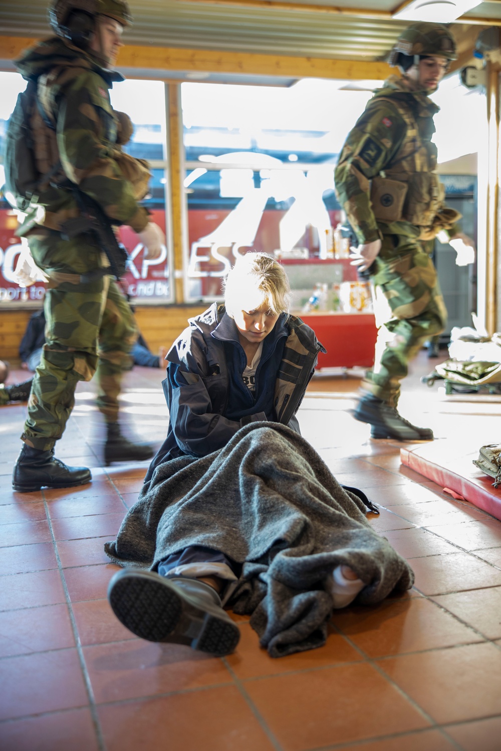 Mass Casualty Exercise in Tromsø Norway during Nordic Response 24