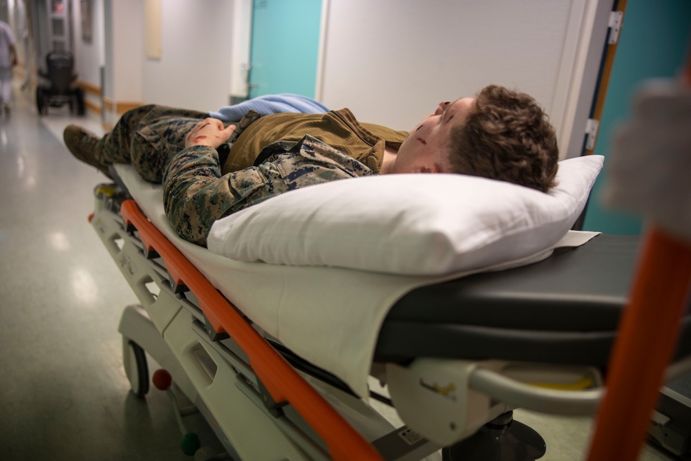 Mass Casualty Exercise in Tromsø Norway during Nordic Response 24