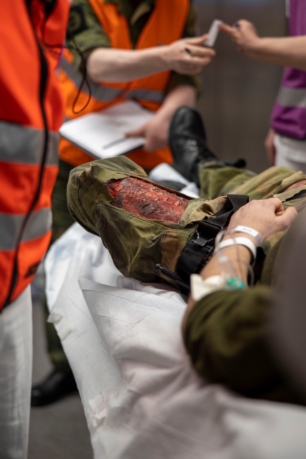 Mass Casualty Exercise in Tromsø Norway during Nordic Response 24