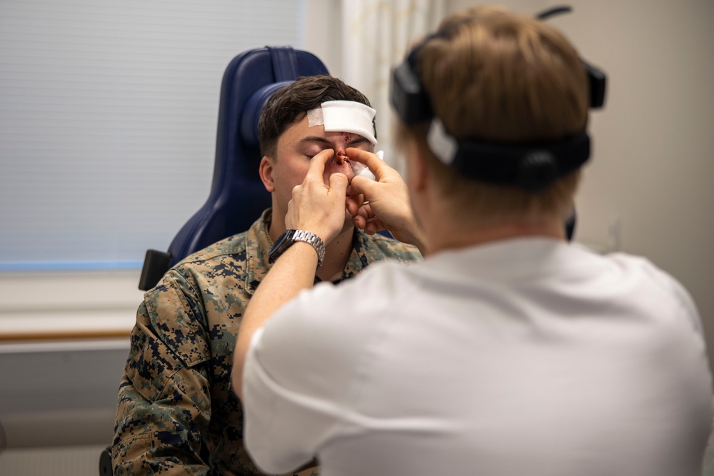 Mass Casualty Exercise in Tromsø Norway during Nordic Response 24