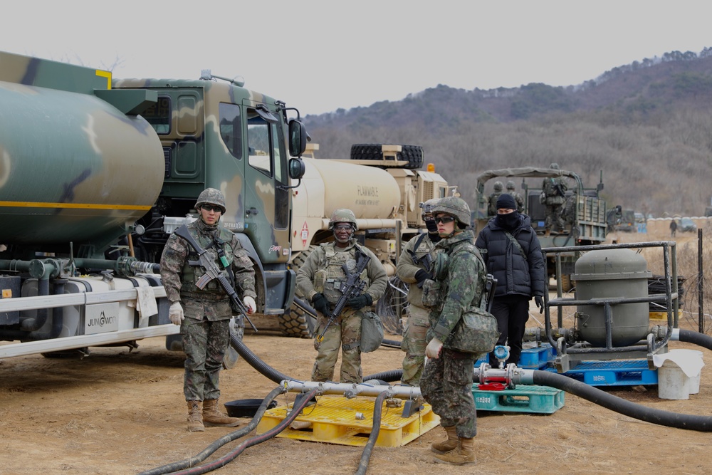 Combined Area Distribution Operation Center training in support of Freedom Shield 24