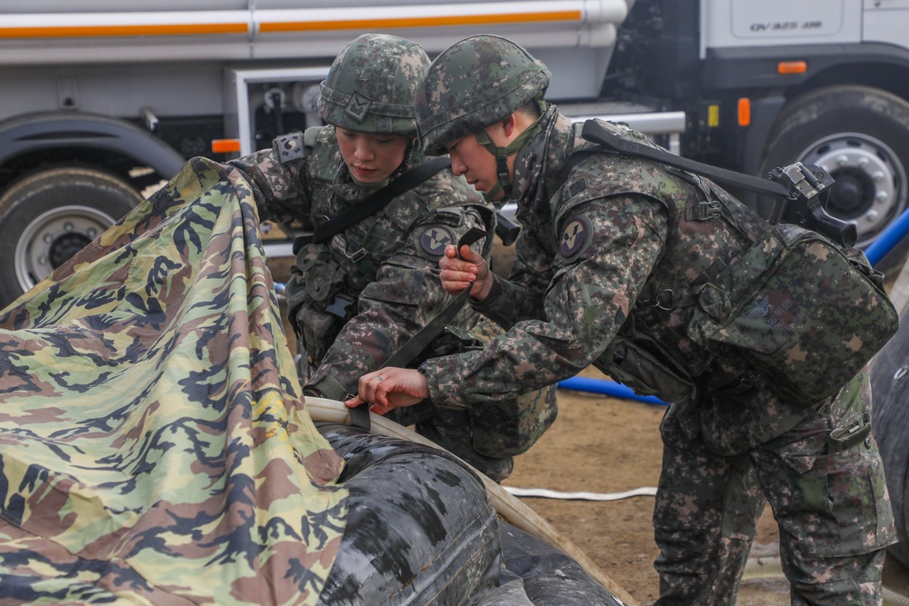 Combined Area Distribution Operation Center training in support of Freedom Shield 24