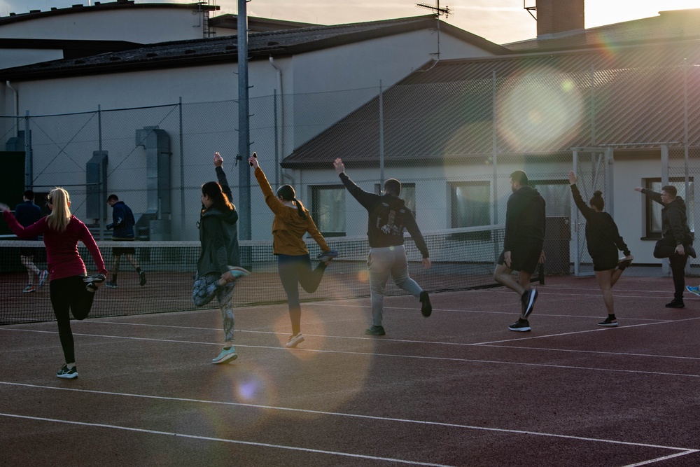 Fitness training improves run times