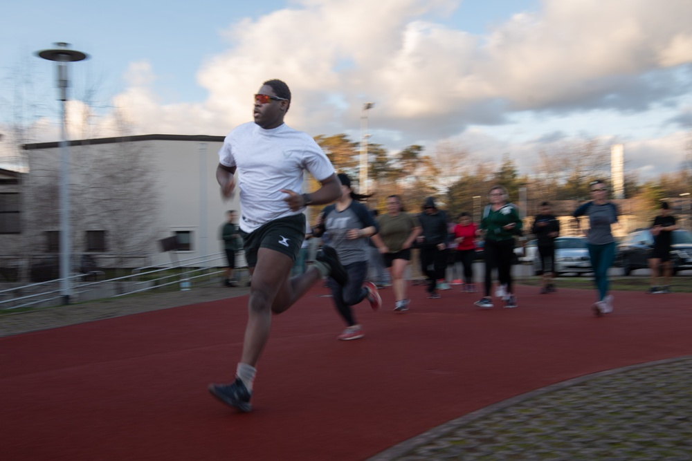 Fitness training improves run times