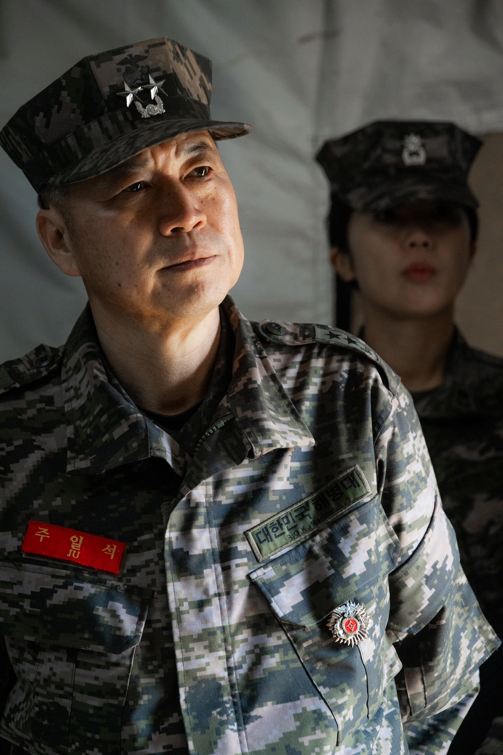 U.S., Korean leaders inspect combined command post during Freedom Shield 24