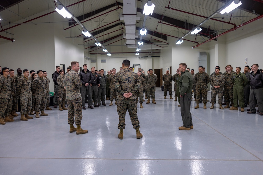 Warrior Shield 24 | MAG-36 commanding officer visits HMLA-369
