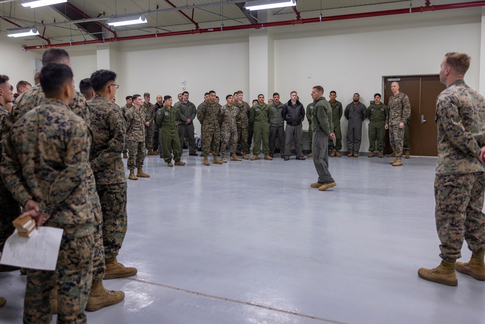 Warrior Shield 24 | MAG-36 commanding officer visits HMLA-369
