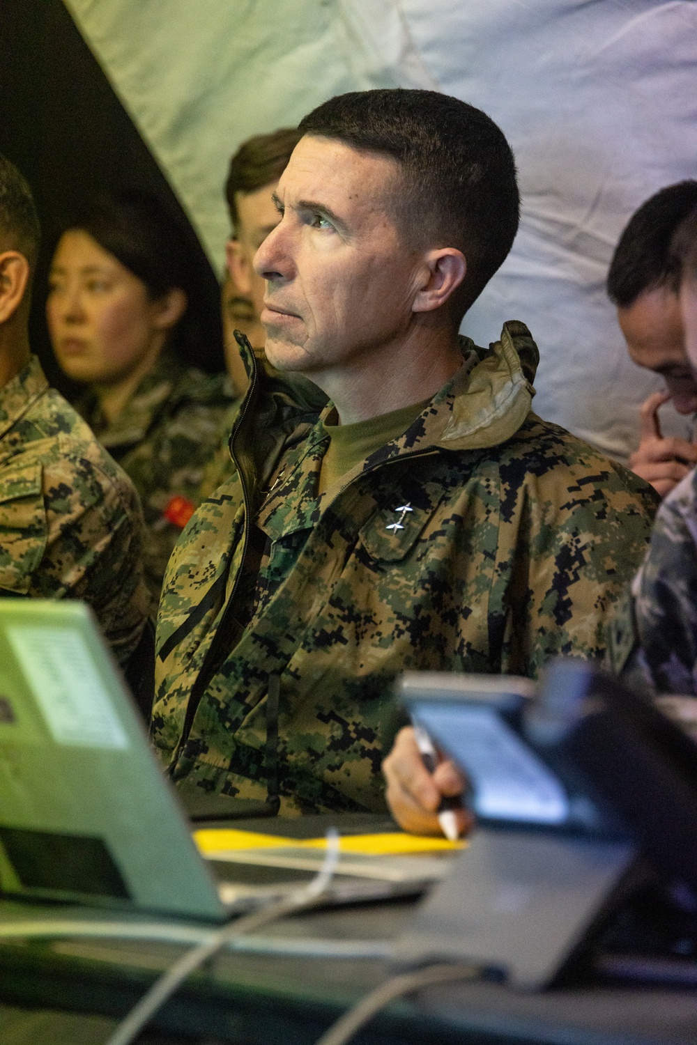 U.S., Korean leaders participate in development brief during Freedom Shield 24