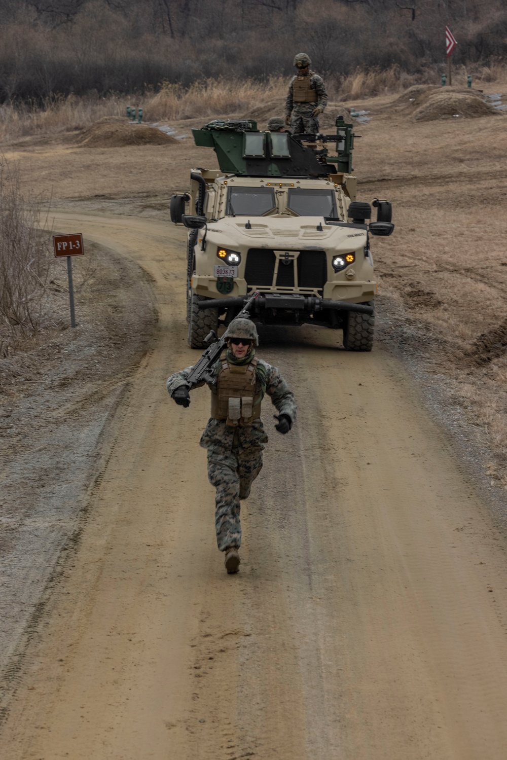 3rd LSB conducts Convoy Live Fire range during Warrior Shield 24