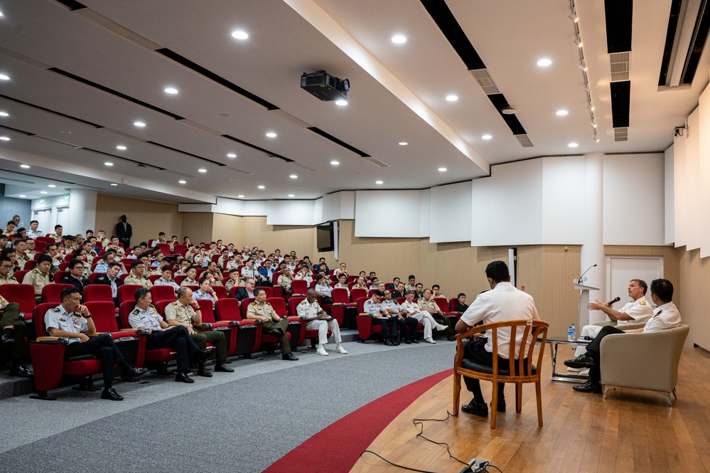 U.S. INDOPACOM Commander Speaks at Goh Keng Swee Command and Staff College