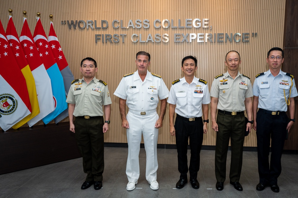 U.S. INDOPACOM Commander Speaks at Goh Keng Swee Command and Staff College