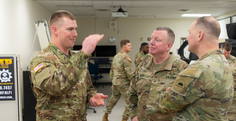 National Guard Leaders Tour Ft. Moore Training Facilities