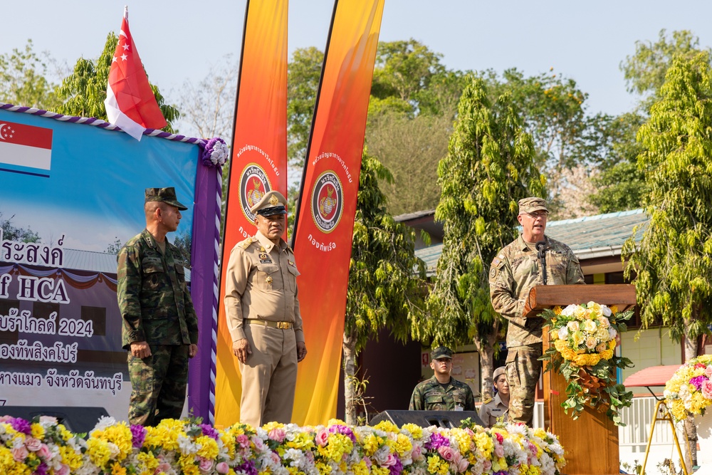 Cobra Gold 24; Engineering Civil Assistance Program Site 5 Closing Ceremony