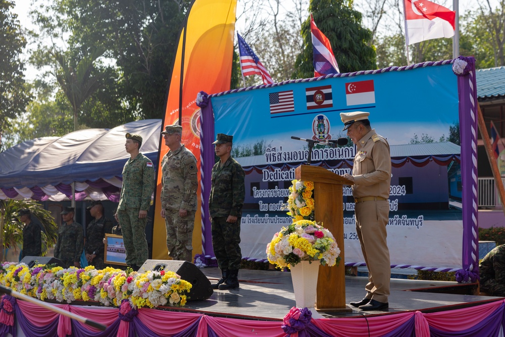 Cobra Gold 24; Engineering Civil Assistance Program Site 5 Closing Ceremony