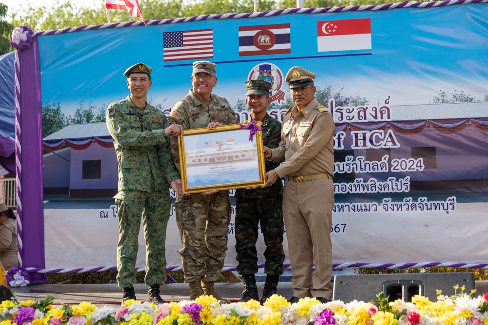 Cobra Gold 24; Engineering Civil Assistance Program Site 5 Closing Ceremony