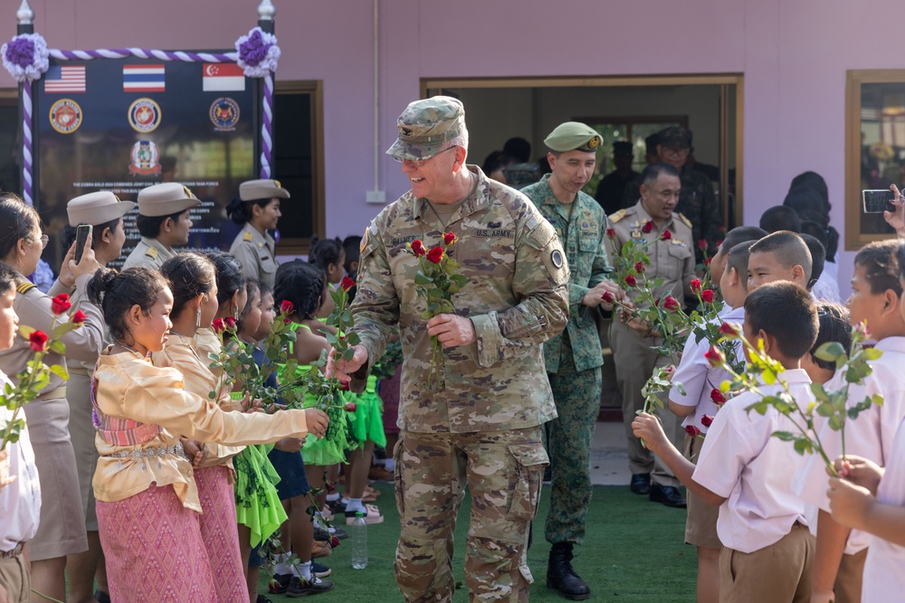 Cobra Gold 24; Engineering Civil Assistance Program Site 5 Closing Ceremony