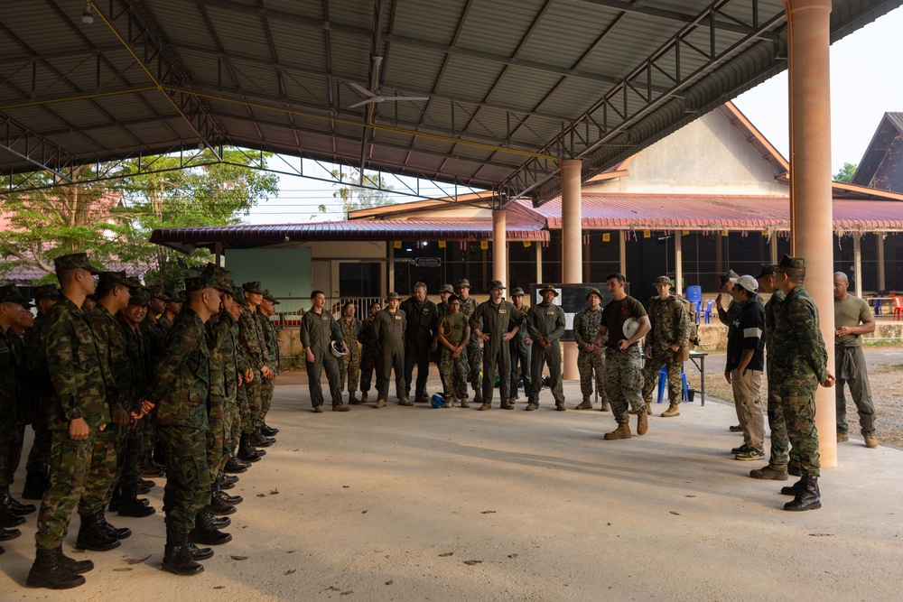 Building Schools and Relationships: Singaporean, Thai and U.S. service members complete ENCAP project during Exercise Cobra Gold 24