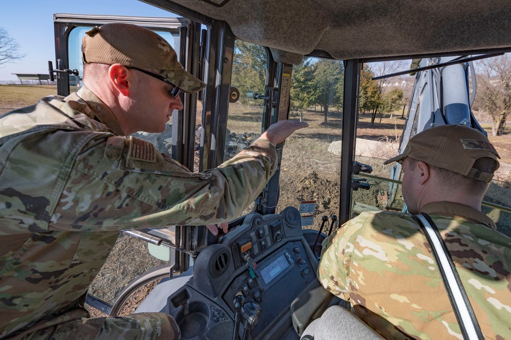 167th CES conducts heavy equipment training