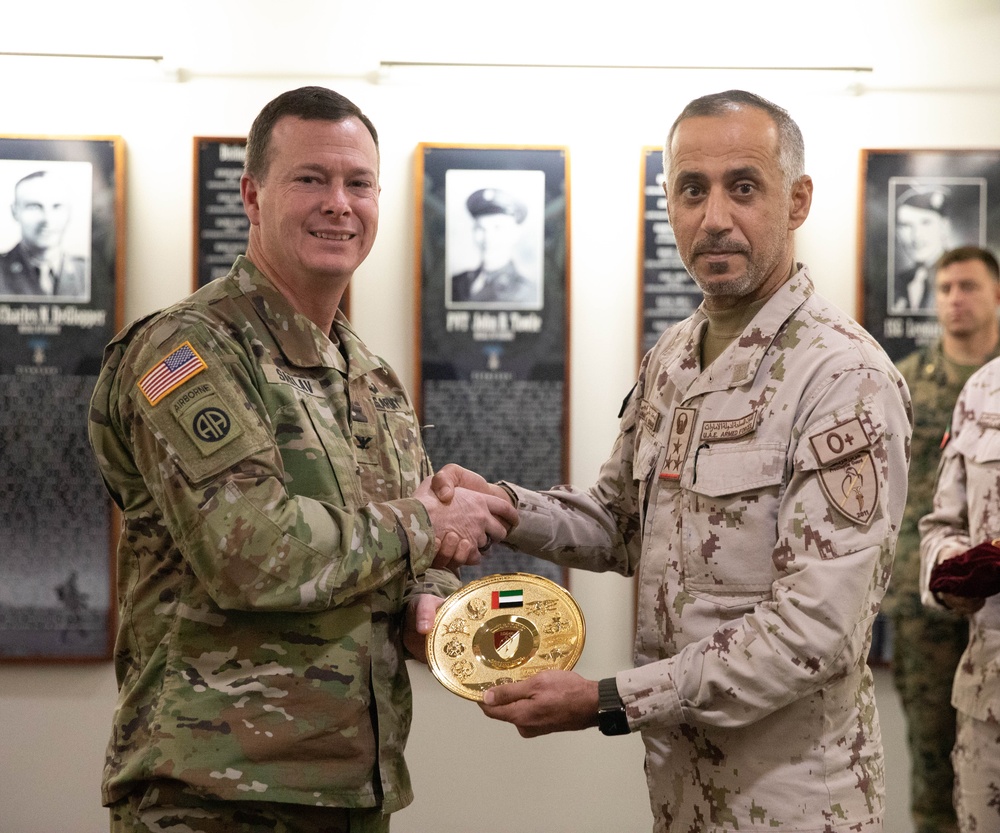 UAE delegates visit Fort Liberty for Airborne operations tour