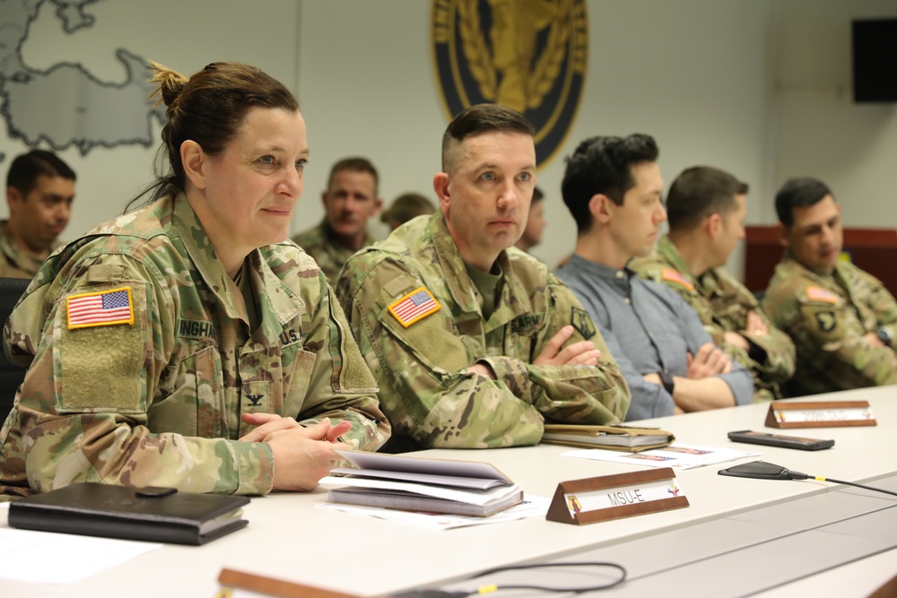 Army Reserve in Europe Hosts command Operations Sync