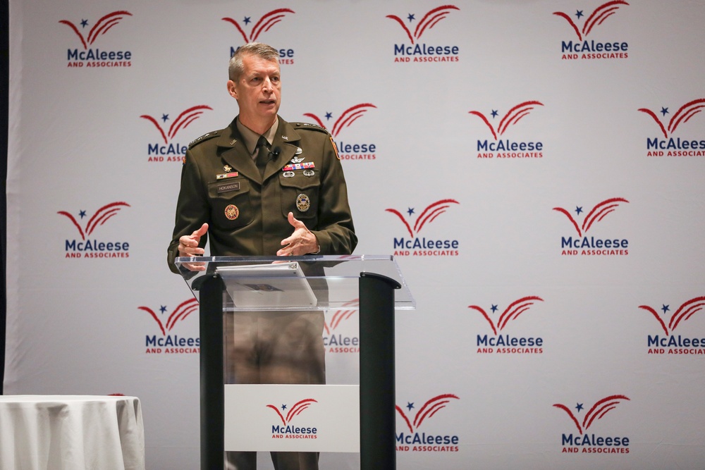 Hokanson addresses McAleese Defense Programs Conference