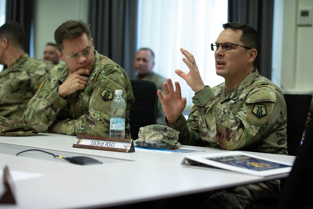 Army Reserve in Europe Hosts Command Operations Sync