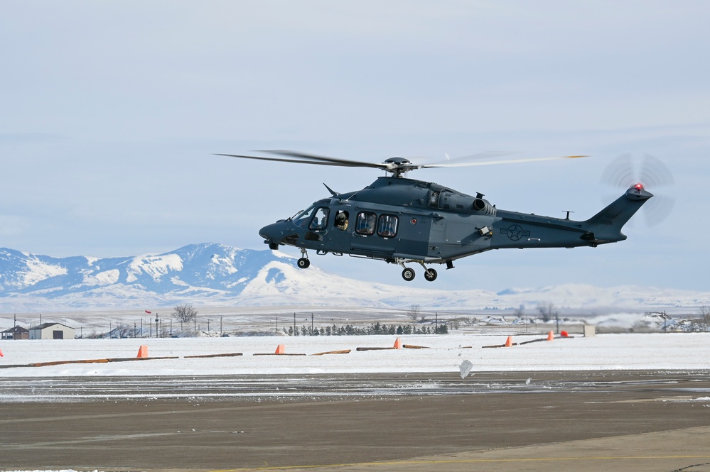 First MH-139A Grey Wolf arrives at Malmstrom AFB