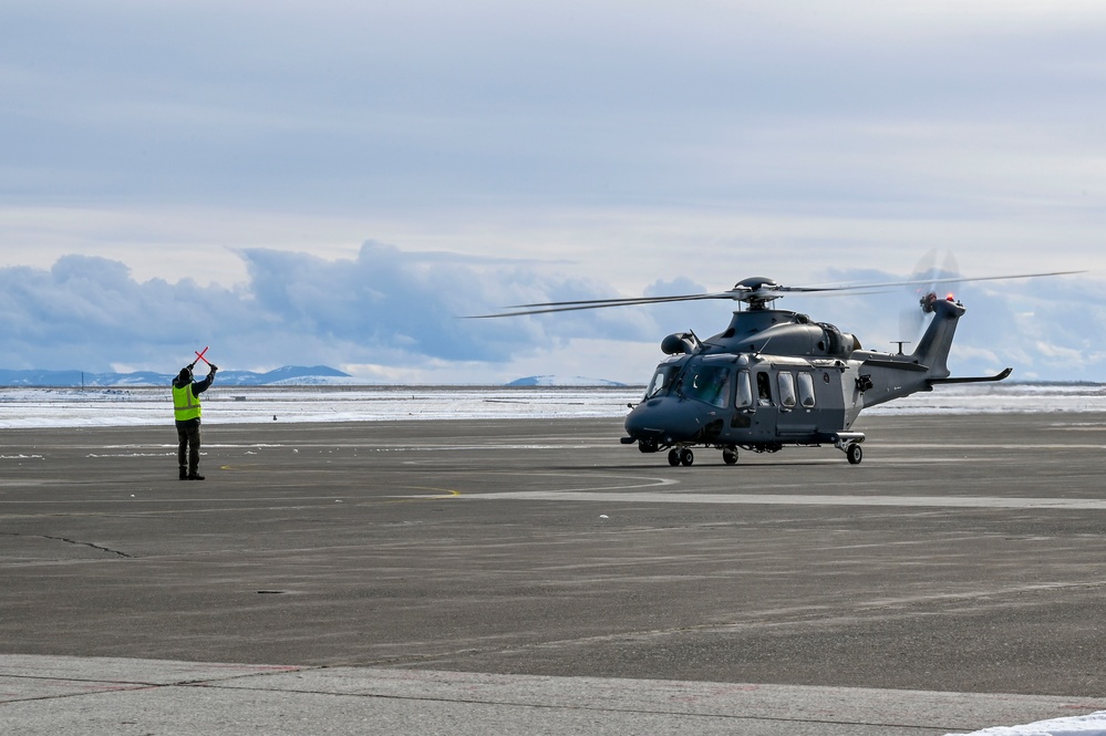 First MH-139A Grey Wolf arrives at Malmstrom AFB