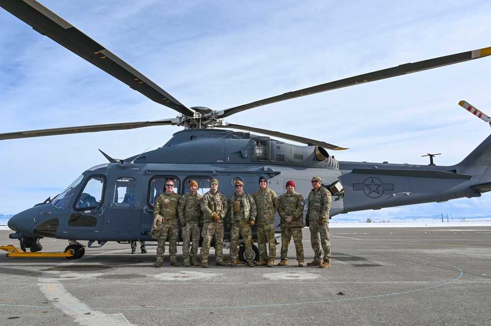 First MH-139A Grey Wolf arrives at Malmstrom AFB