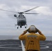 FS Prairial Helo Lands Onboard USS Savannah (LCS 28)