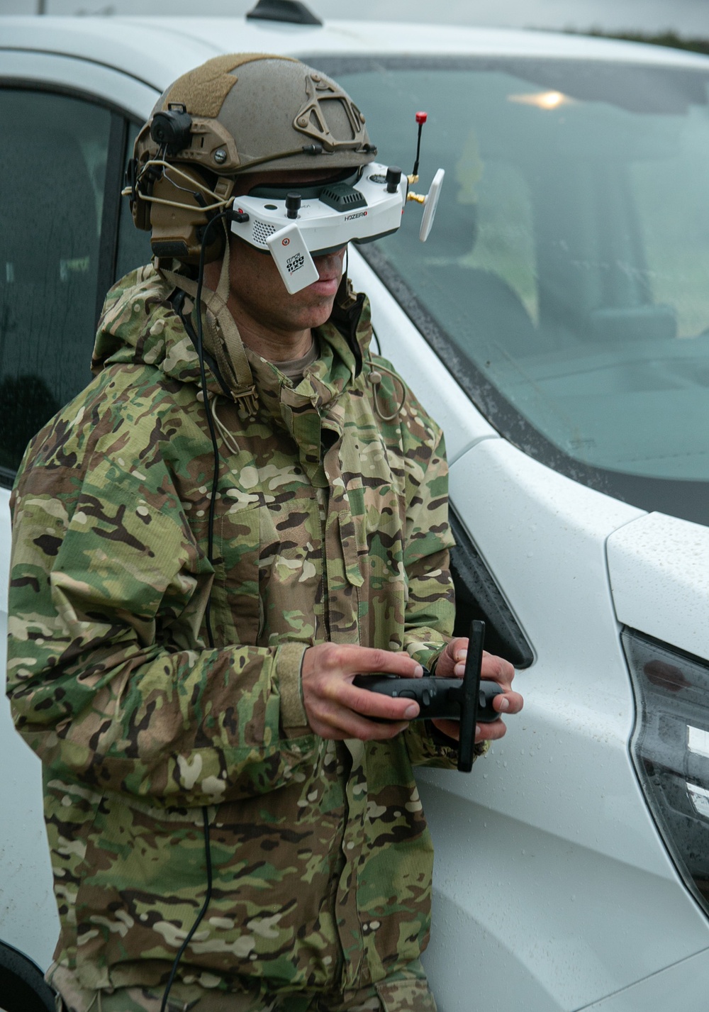 Green Beret operates first person drone