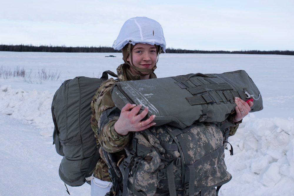 2-11 Airborne Paratroopers conduct all female jump for International Women’s Day