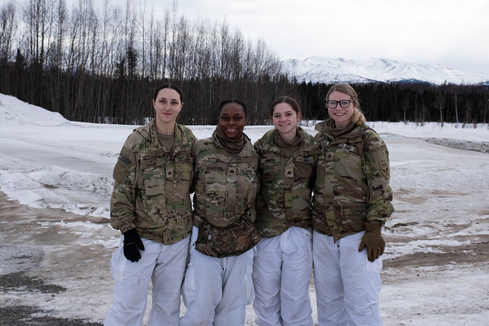 2-11 Airborne Paratroopers conduct all female jump for International Women’s Day