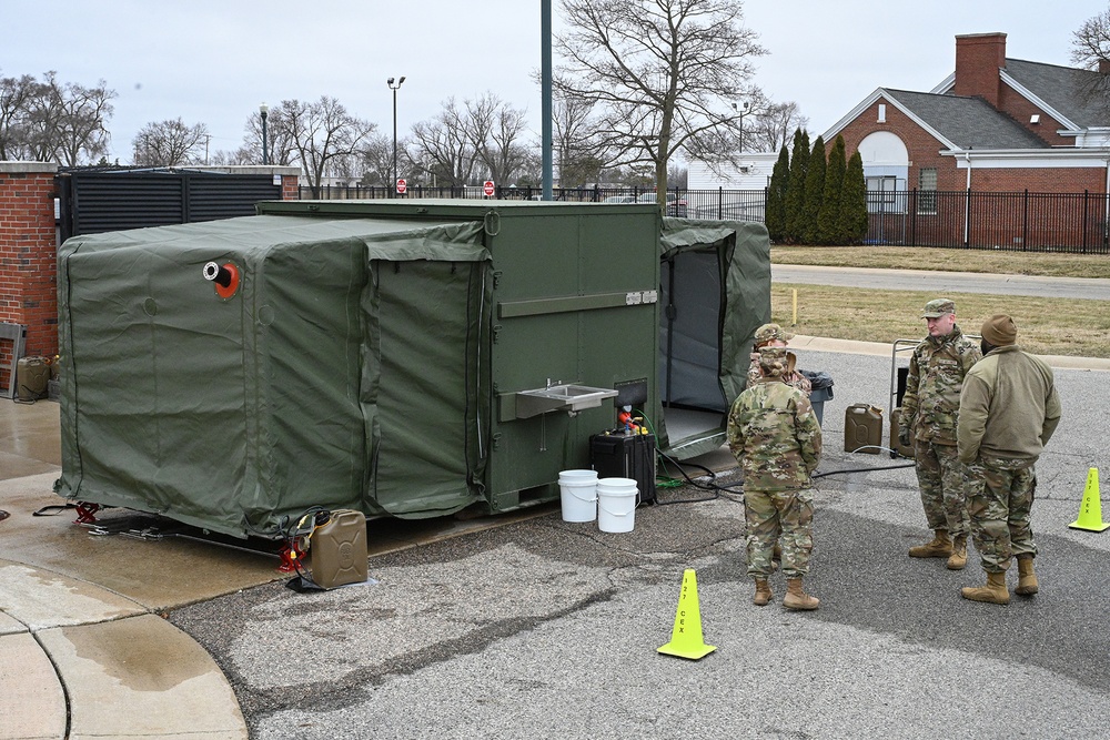 Selfridge Air National Guard Base Receives New Mobile Kitchen