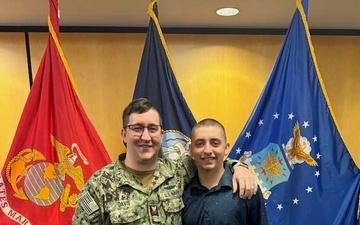 Navy Sailor Recruits Brother to the Fleet