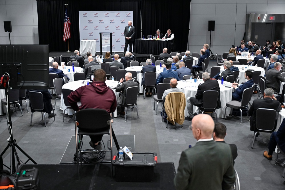 SecAF Kendall, CSAF Allvin, VCSO Guetlein speak at McAleese Conference