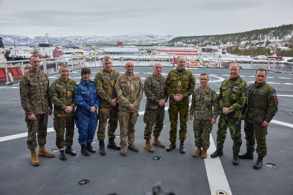 Nordic Response 24 North Atlantic Treaty Organization Press Conference