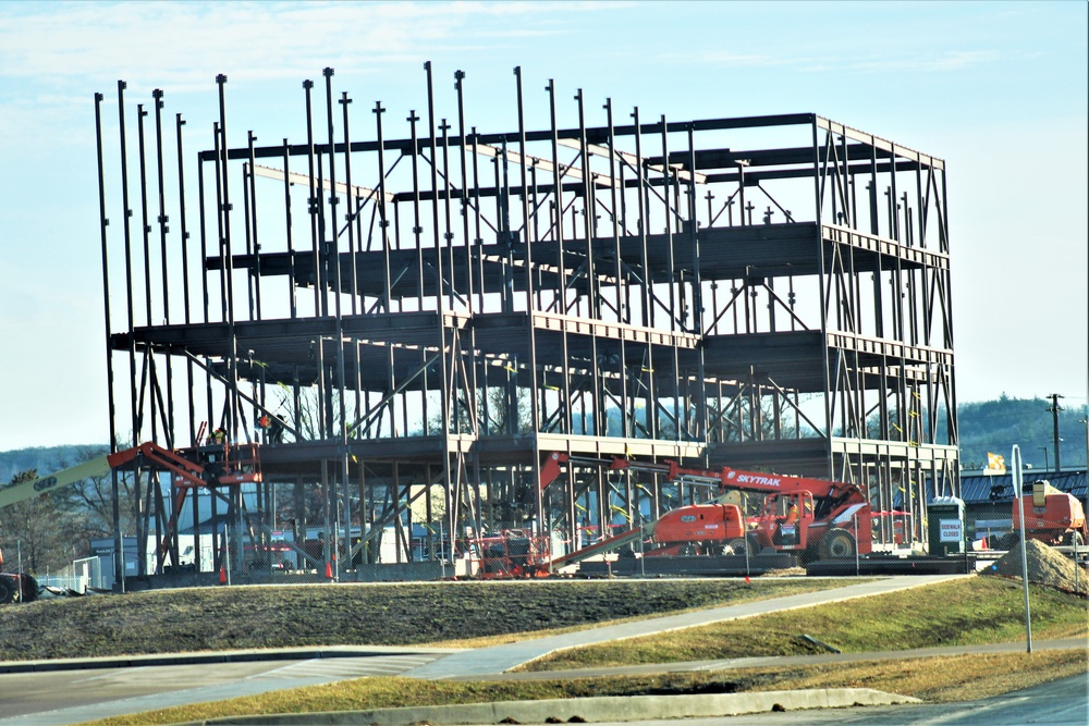 Barracks project’s framing taking shape at Fort McCoy as progress continues in early March