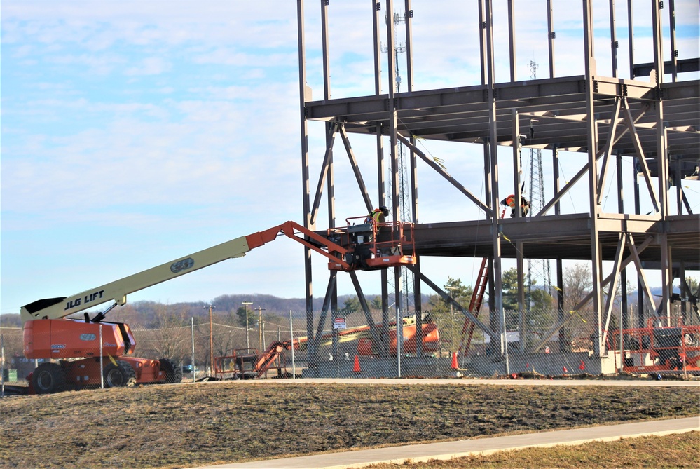 Barracks project’s framing taking shape at Fort McCoy as progress continues in early March