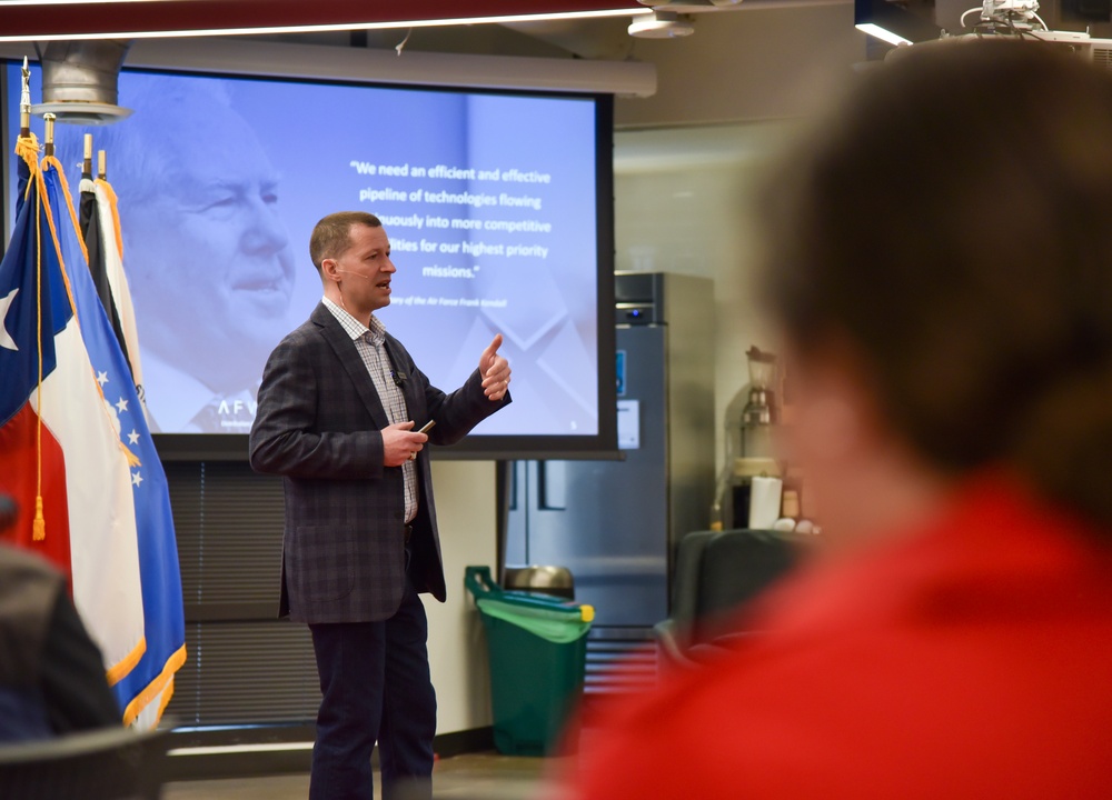 DVIDS Images AFWERX director delivers keynote address at South by