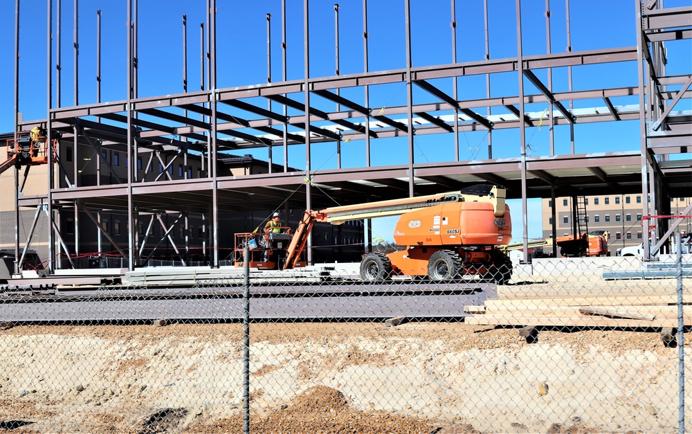 Barracks project’s framing taking shape at Fort McCoy as progress continues in early March