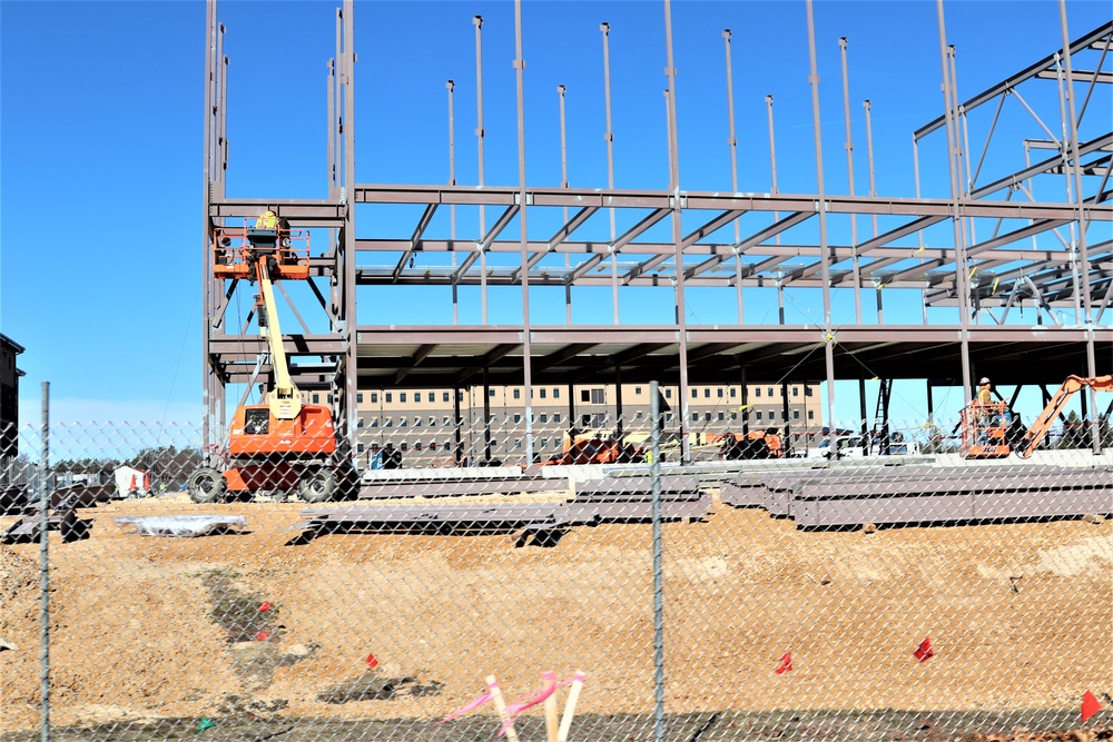 Barracks project’s framing taking shape at Fort McCoy as progress continues in early March