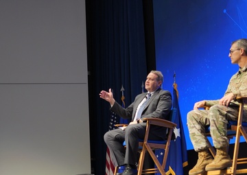 DAF leaders discuss future vision, priorities at AFRL town hall