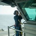 USS Dwight D. Eisenhower Conducts Routine Maintenance in the Red Sea