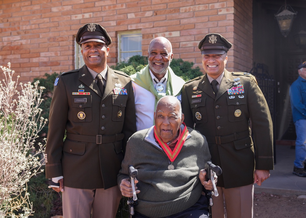 A veteran of three wars and retired major general celebrates 100th birthday with 1st Armored Division and Fort Bliss